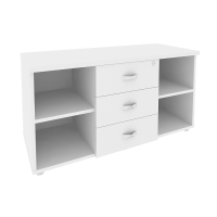 Тумба сервисная с ящиками Оникс (Onix), 1100х460х576(598) мм