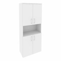 Шкаф для документов с нишей Оникс (Onix), 800х420х1977 мм