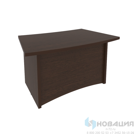Стол руководителя криволинейный Фест (First)