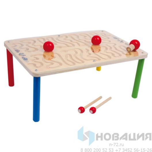 Стол для игры в магнитные шарики