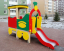 Фото - игровой элемент паровозик с горкой Игровой элемент Паровозик с горкой