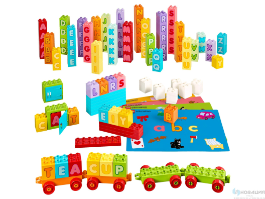 Набор деталей ЛЕГО ЭДУКЕЙШН ДУПЛО (LEGO Education DUPLO) Английский алфавит