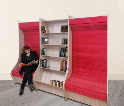 Стеллаж книжный, 800х650х2090 мм