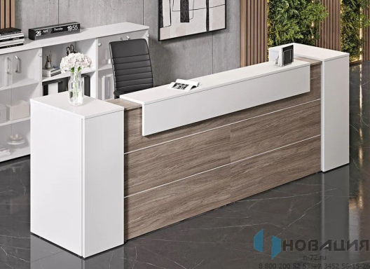Стойка администратора Оникс (Onix), 3624х766х1187 мм