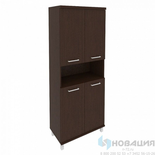 Шкаф для документов с нишей Фёст (First), 801х432х2060 мм