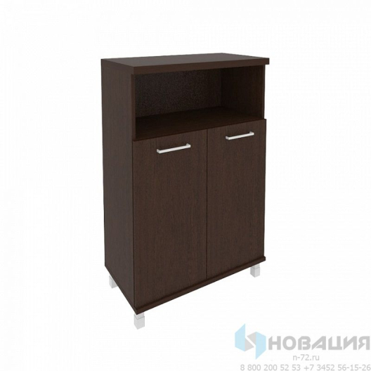 Шкаф для документов средний полуоткрытый Фест (First), 801х432х1260 мм