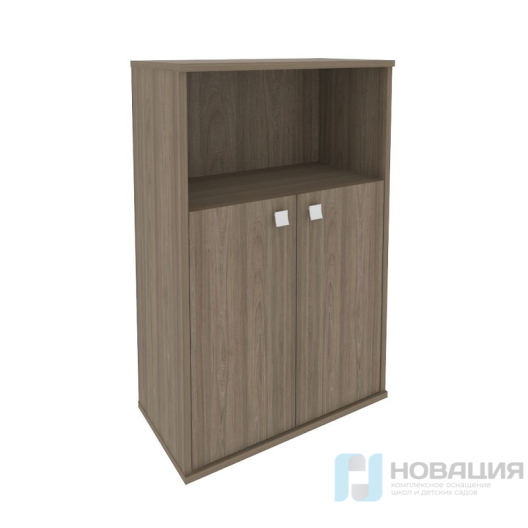 Шкаф для документов средний полуоткрытый Стайл (Style), 778х410х1215 мм