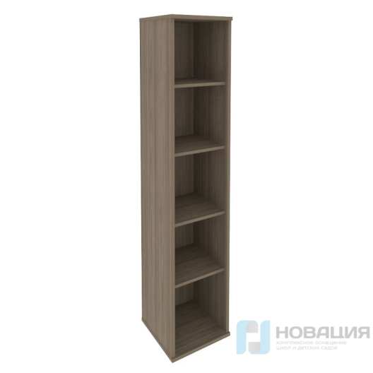 Стеллаж высокий узкий открытый Стайл (Style), 412х410х1980 мм