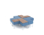 Приставной стол Лего ТуФорм (Lego ToForm)
